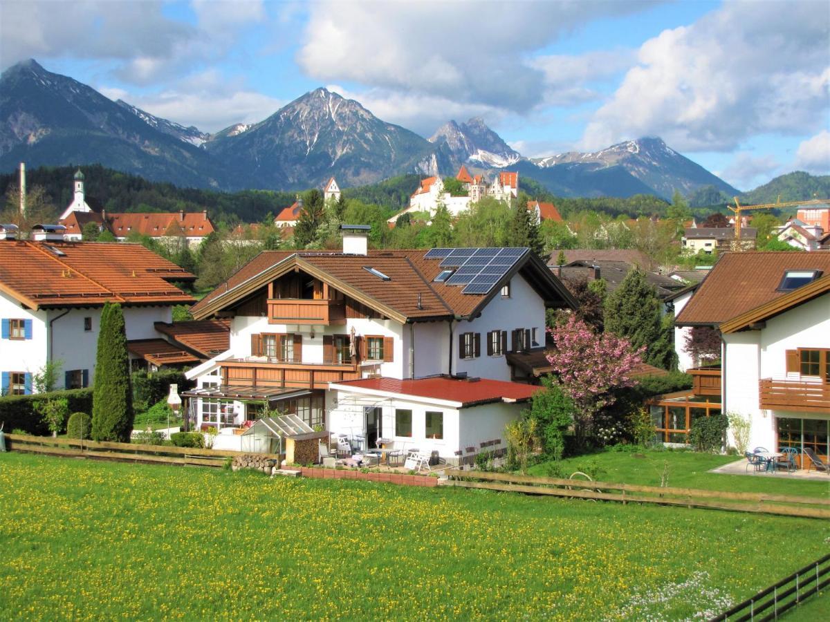 Chalet Im Haus Schlossblick Füssen Extérieur photo